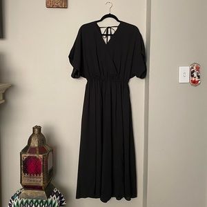 ModCloth Black Wide Leg Jumpsuit